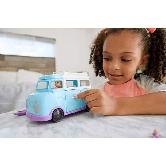 Caravana de aventuras de Polly Pocket, accesorios para muñecas