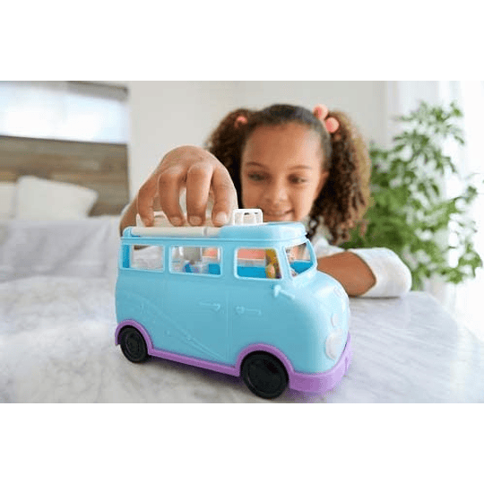 Caravana de aventuras de Polly Pocket, accesorios para muñecas