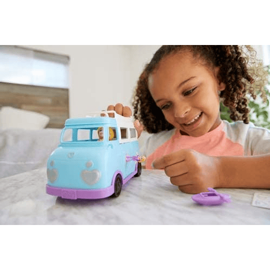Caravana de aventuras de Polly Pocket, accesorios para muñecas