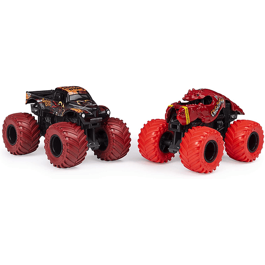 Maldición del capitán y Crushstation Monster Jam 2020 - Escala de cambio de color 1:64