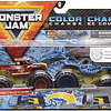Radical Rescue y Blue Thunder Monster Jam 2020 - Escala de cambio de color 1:64 paquete de 2