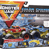 Radical Rescue y Blue Thunder Monster Jam 2020 - Escala de cambio de color 1:64 paquete de 2