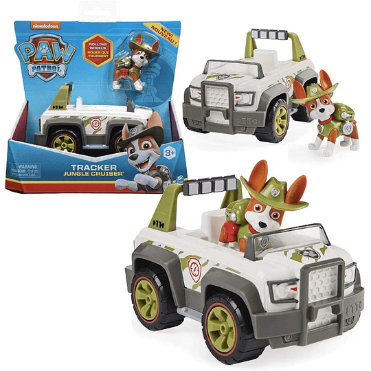 Tracker de Pull back Explorer Vehículo Paw Patrol