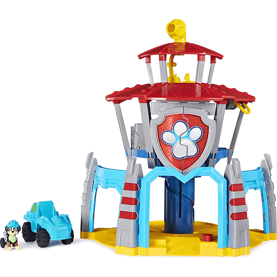 Dino Rex Torre de control Giratoria Paw Patrol