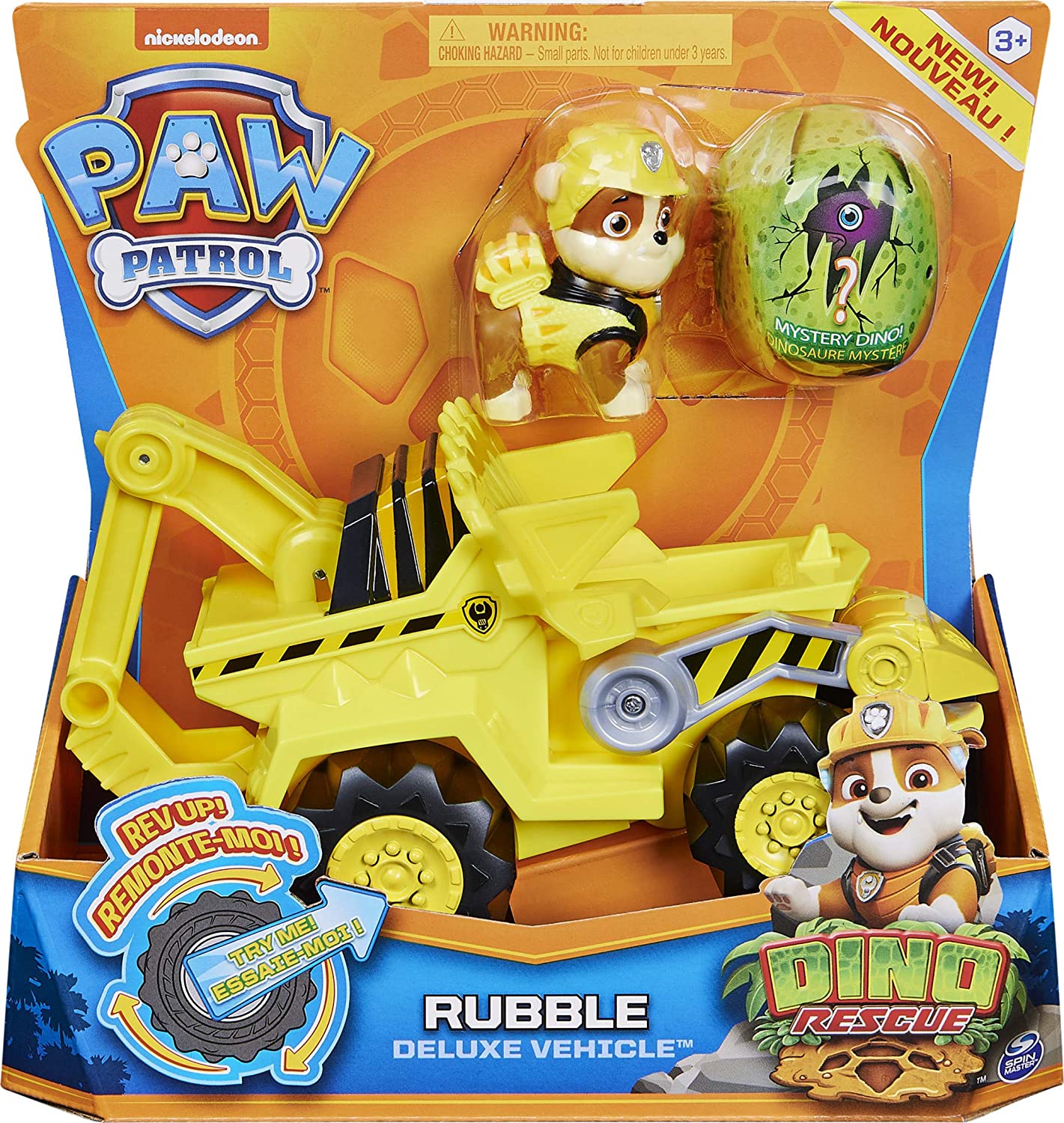 Rescue Paw Patrol Con Dinosaurios En EspaÃ±ol Rubble Dino Rescue