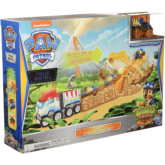 Pista True Metal Dino HQ, Multicolor Paw Patrol