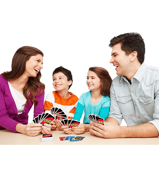 UNO clasico con comodines personalizados juego de cartas Mattel