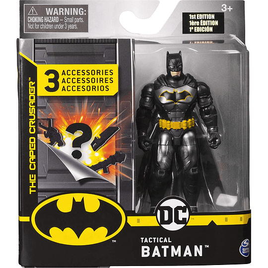 Batman Tactical 3 sorpresa Primera Edicion Figura de 10 cm
