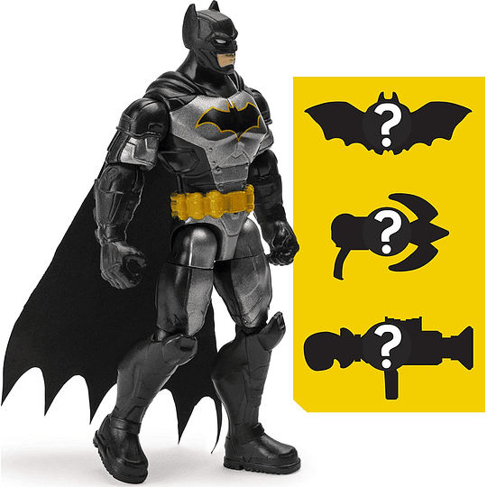 Batman Tactical 3 sorpresa Primera Edicion Figura de 10 cm