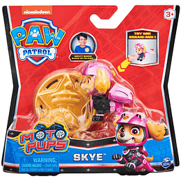 Skye figura más insignia Moto Pups Paw Patrol