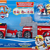 Marshall y Rubble Vehículo de Split-SSecond 2 vehículo en 1, Paw Patrol