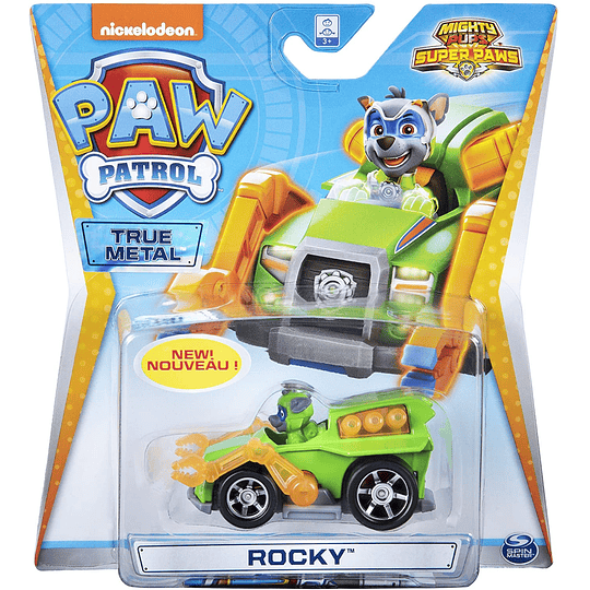 Rocky Mighty Pups True Metal Paw Patrol 