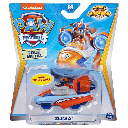 Zuma Mighty Pups True Metal Paw Patrol