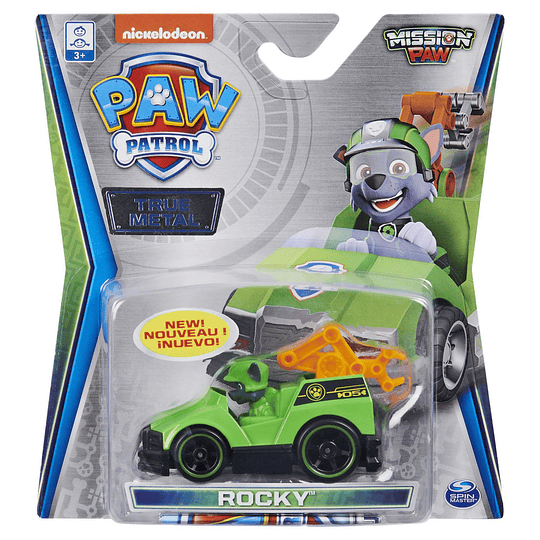 Rocky Mission Paw True Metal Paw Patrol 