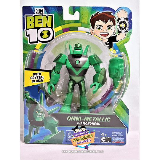 Diamondhead Omni-Metálicos Ben 10 Aliens