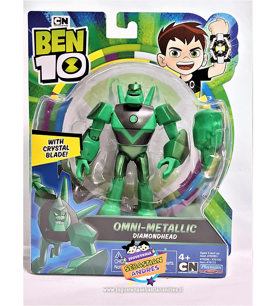 Diamondhead Omni-Metálicos Ben 10 Aliens