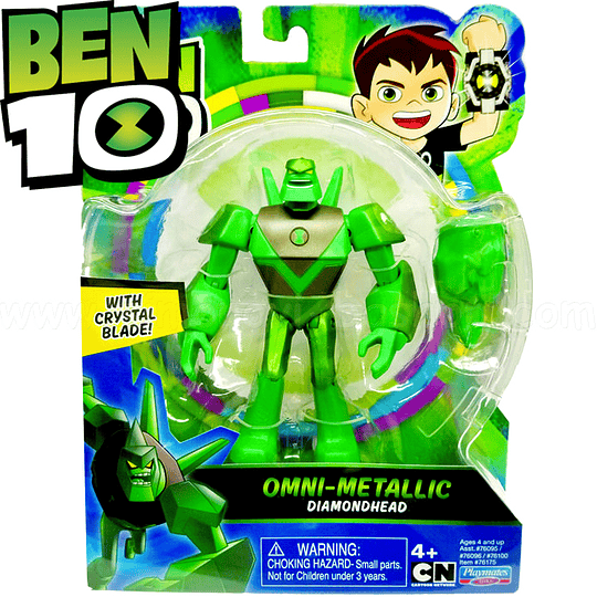 Diamondhead Omni-Metálicos Ben 10 Aliens