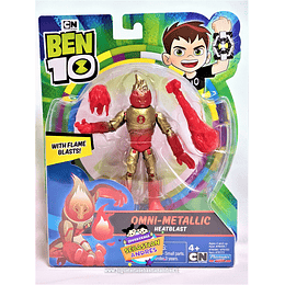 Heatblast Omni-Metálicos Ben 10 Aliens