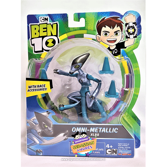 XLR 8 Omni-Metálicos Ben 10 Aliens