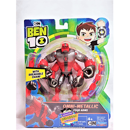 Four Arms Omni-Metálicos Ben 10 Aliens
