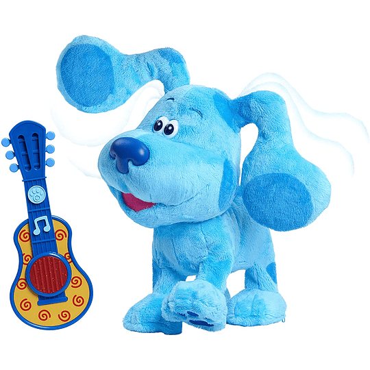 Blue's Clues & You! Las Pistas de Blue y tu, Dance Along Blue Felush Multicolor