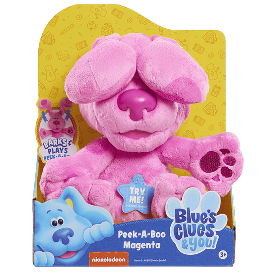 Peluche de Magenta Blue’s Clues & You! Peek-A-Boo