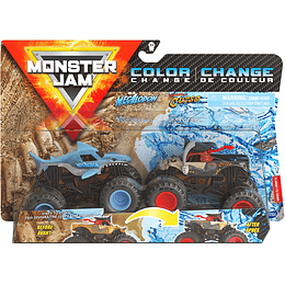 Megalodon vs Pirate's maldición cambio de color