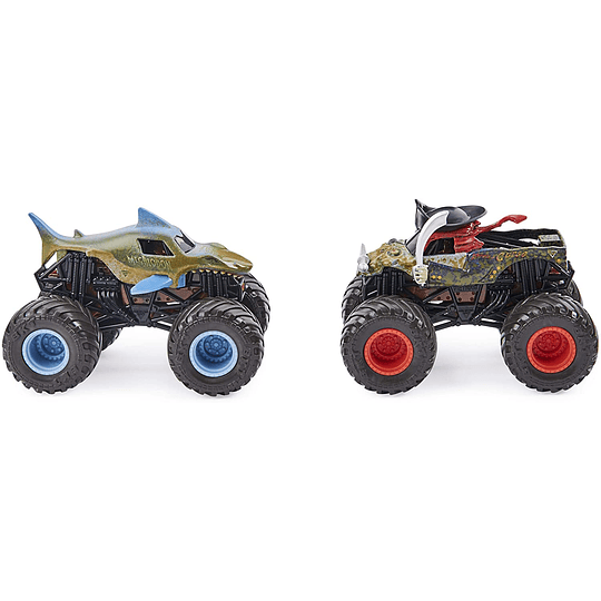 Megalodon vs Pirate's maldición cambio de color