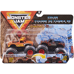 El Toro Loco vs. Pesadilla del Norte Cambio de Color Escala 1:64