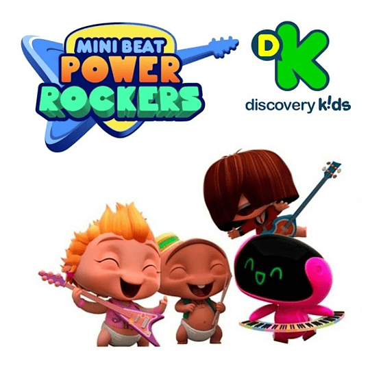 Fuz Mini Beat Power Rockers Con Instrumentos