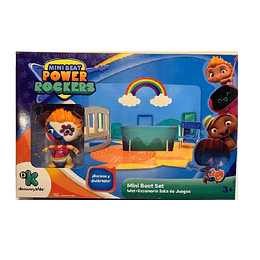 Wat Mini Beat Power Rockers Con Escenario sala de Juego 3D