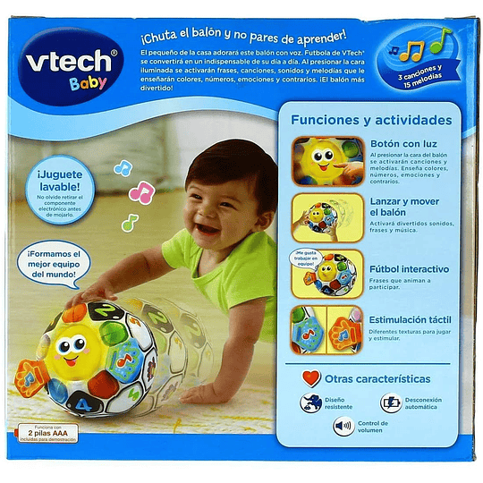 Pelota fútbol para bebé Futbola de Vtech