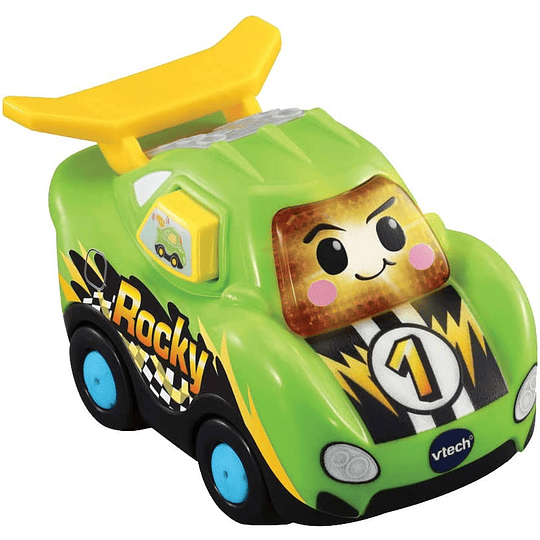 Torre Supertornado TutTut Bólidos con vehículo de Rocky VTech 