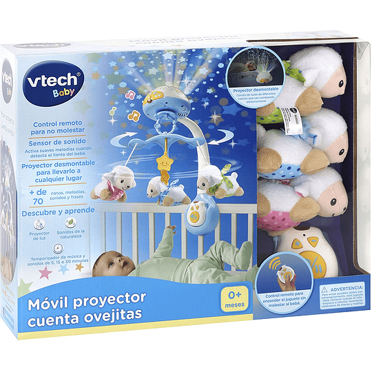 Móvil Proyector Cuenta Ovejitas VTech