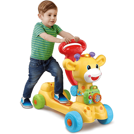 Jirafa Scooter 4 en 1 Vtech Andador, Correpasillos y Patinete