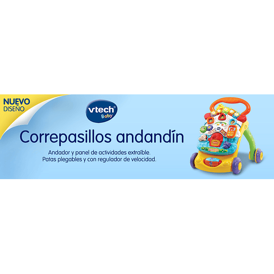 Correpasillos Andandín 2 en 1 Vtech baby