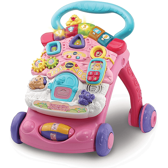 Correpasillos Andandín 2 en 1 Color Rosado VTech 