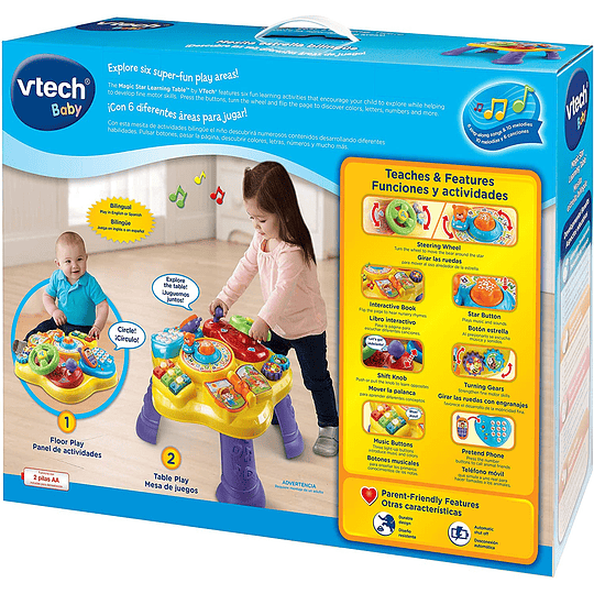 Mesita Infantil Estrella Bilingüe VTech 