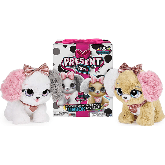 Present Pets - Fancy Pup Mascota Interactiva Spin Master 