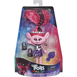 Poppy Estilo Glam Rock Trolls DreamWorks