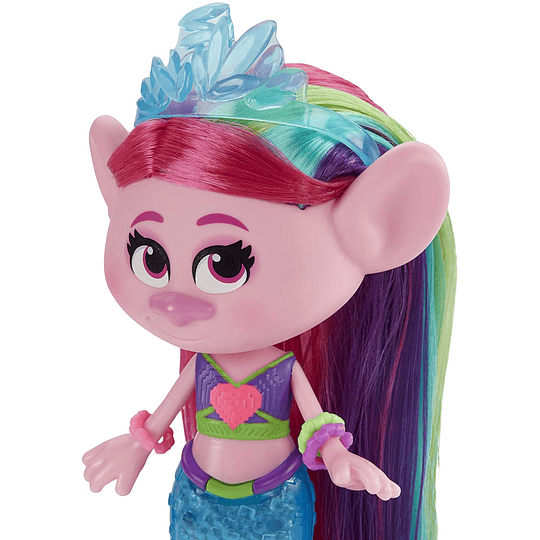 Poppy Sirena Tecno DreamWorks Trolls