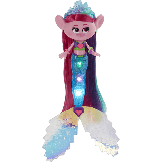 Poppy Sirena Tecno DreamWorks Trolls