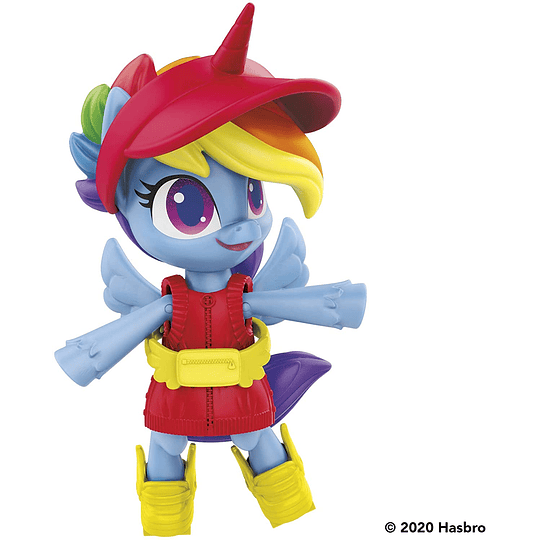 Rainbow Dash My Little Pony Smashin' Fashion 9 Sorpresas 
