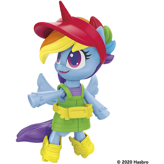 Rainbow Dash My Little Pony Smashin' Fashion 9 Sorpresas 