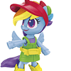 Rainbow Dash My Little Pony Smashin' Fashion 9 Sorpresas 
