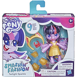 Twilight Sparkle My Little Pony Smashin' Fashion 9 Sorpresas