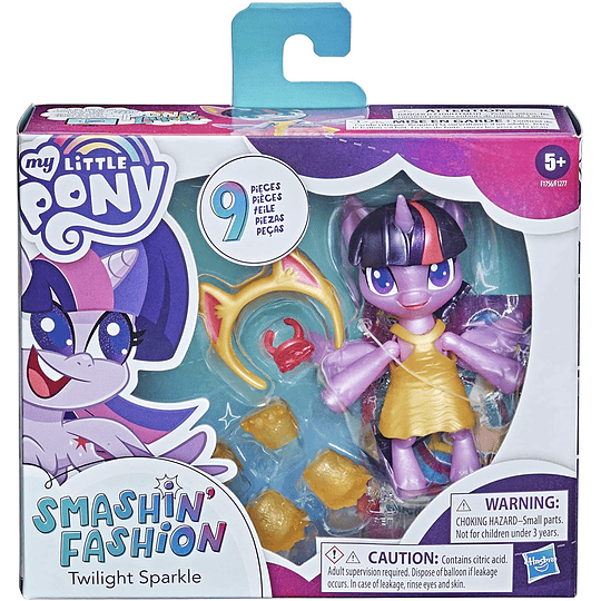 Twilight Sparkle My Little Pony Smashin' Fashion 9 Sorpresas