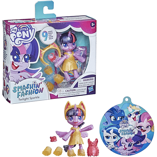 Twilight Sparkle My Little Pony Smashin' Fashion 9 Sorpresas
