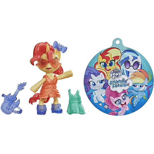 Sunset Shimmer My Little Pony Smashin' Fashion 9 Sorpresas