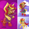 Sunset Shimmer My Little Pony Smashin' Fashion 9 Sorpresas